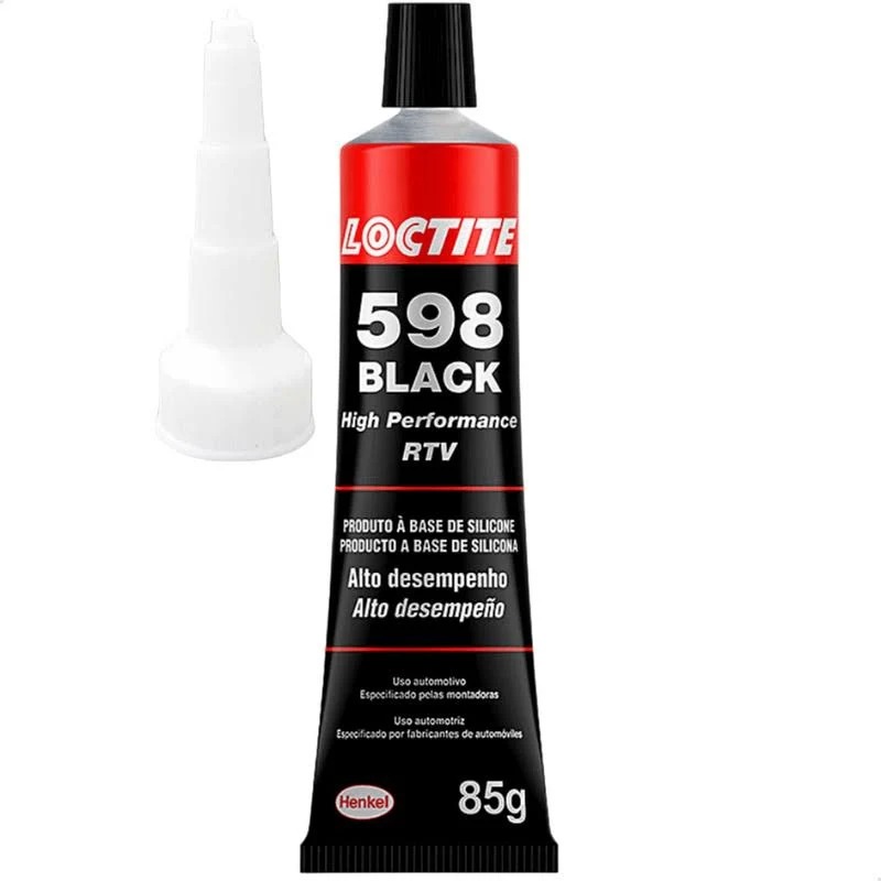 Cola Silicone (preto) Black Loctite