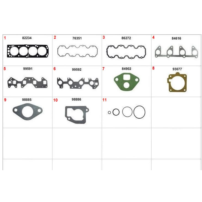 Jogo Junta Motor Superior Sem Retentor Fibra