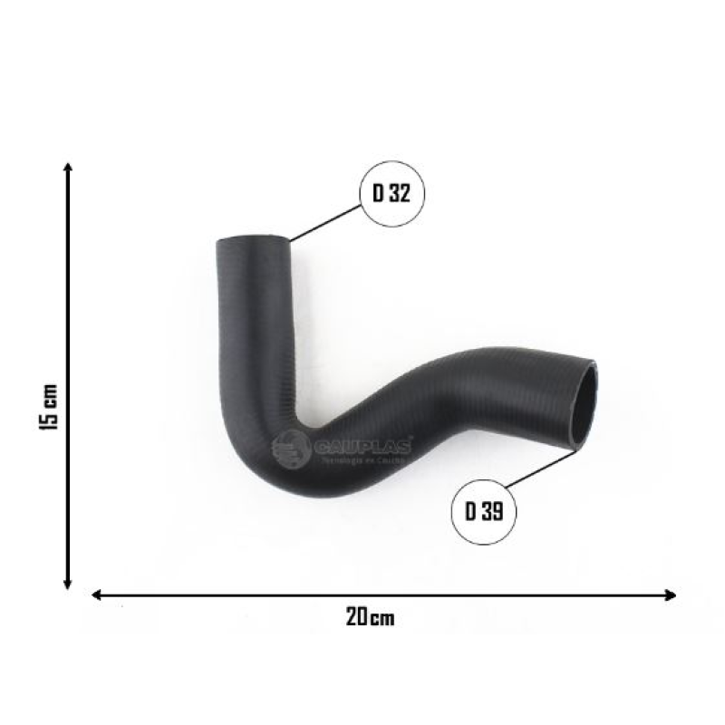 Mangueira Superior Radiador De Agua