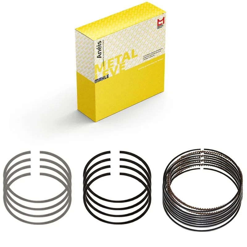 [homologação] Jogo Anel Motor Std 3 Canaletas 