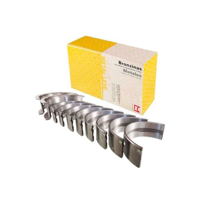 Jogo De Bronzina De Mancal 0,50 Fixo