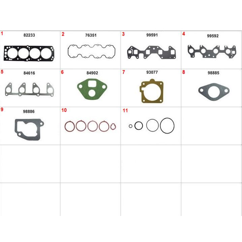 Jogo Junta Motor Superior Sem Retentor Fibra