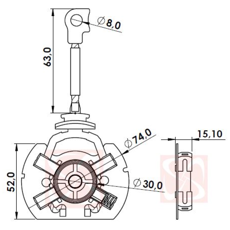 [homologação] Porta Escova Arranque
