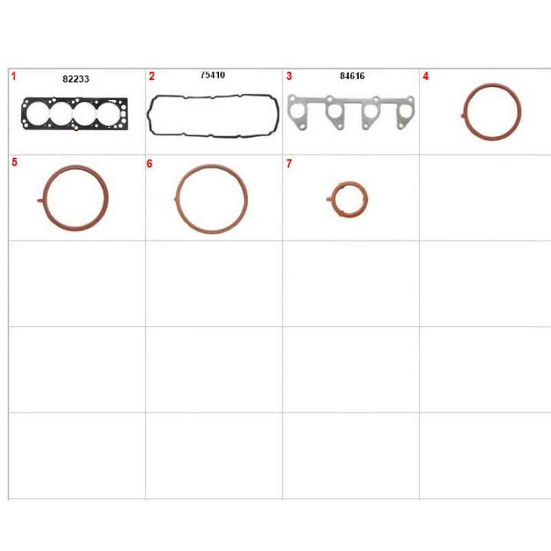 Jogo Junta Motor Superior Sem Retentor Fibra