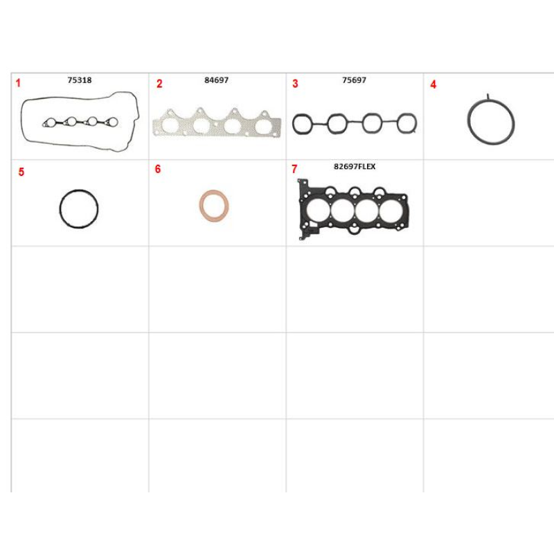Jogo Junta Motor Superior Sem Retentor Fibra