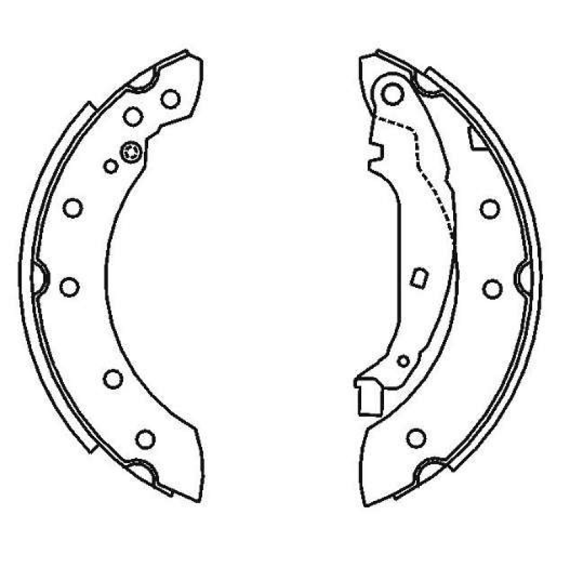 Sapata Freio Fiat Uno 10/ Argo/punto