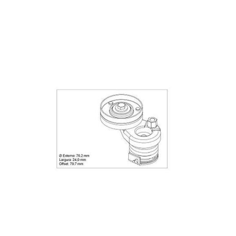 Tensor Correia Alternador