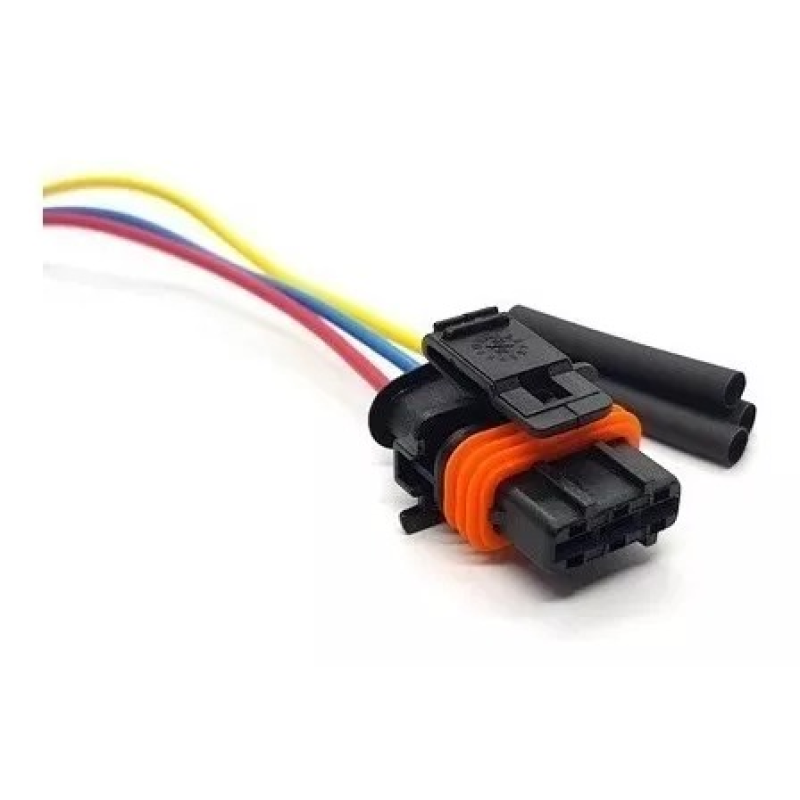 [homologação] Chicote 3v Bobina Corsa/palio/brava (laranja)