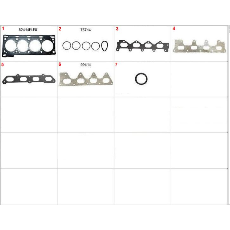 Jogo Junta  Motor Superior Sem Retentor Fibra