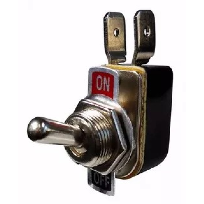 Interruptor Eletrico Liga/desliga 12v Uso Geral 2 Terminais