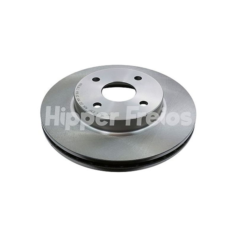 Disco Freio Dianteiro Ventilado 255mm 4 Furos S/ Cubo