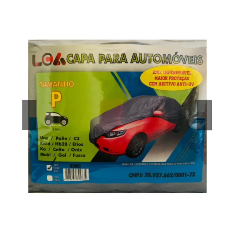 Capa Cobrir Carro Com Forro - Tamanho (p)