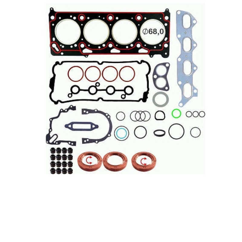 Jogo Junta Motor Fibra Com Retentor Sem Flange
