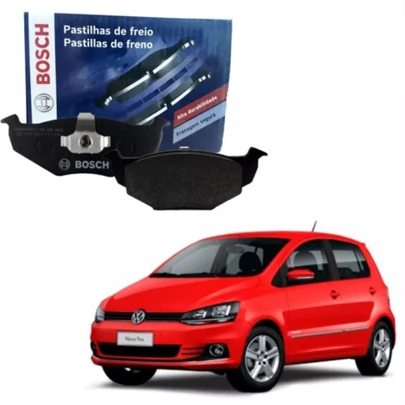 [homologação] Pastilha Freio Convencional Dianteira - Sistema Bosch