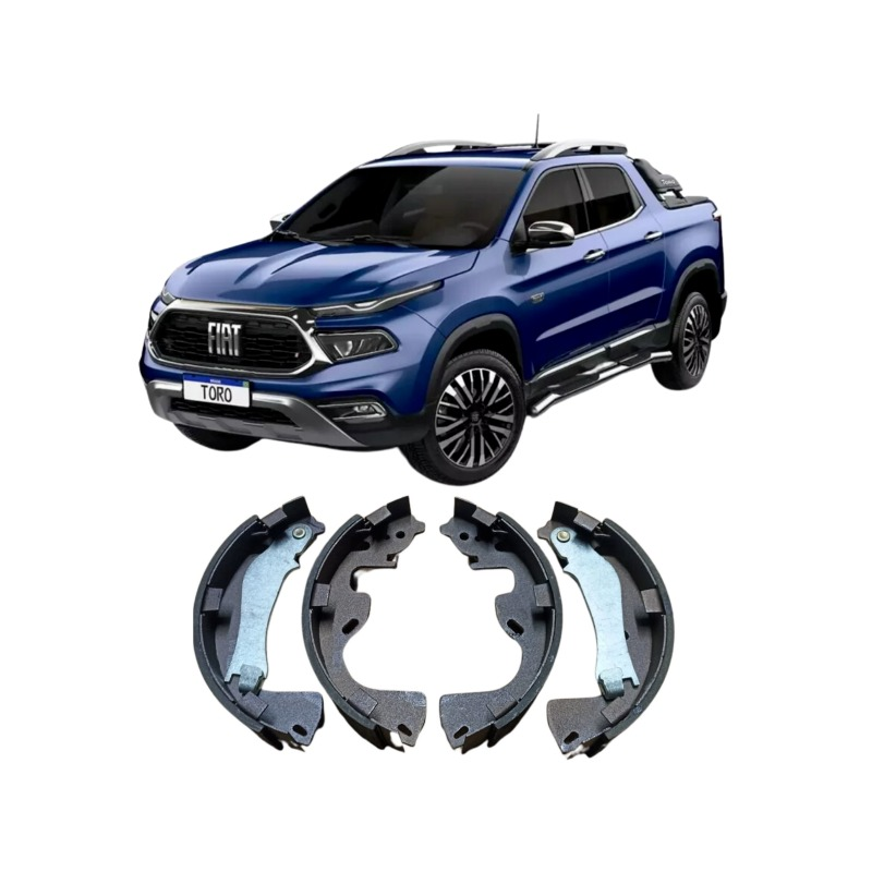 Sapata Freio Fiat Toro 1.8 16v 2016/2022 2.4 16v 2017/ Toro 1.3 2021/