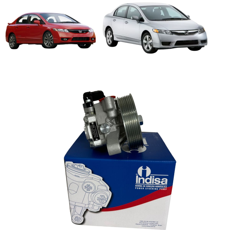 Bomba Direcao Hidraulica Honda Civic 2006/