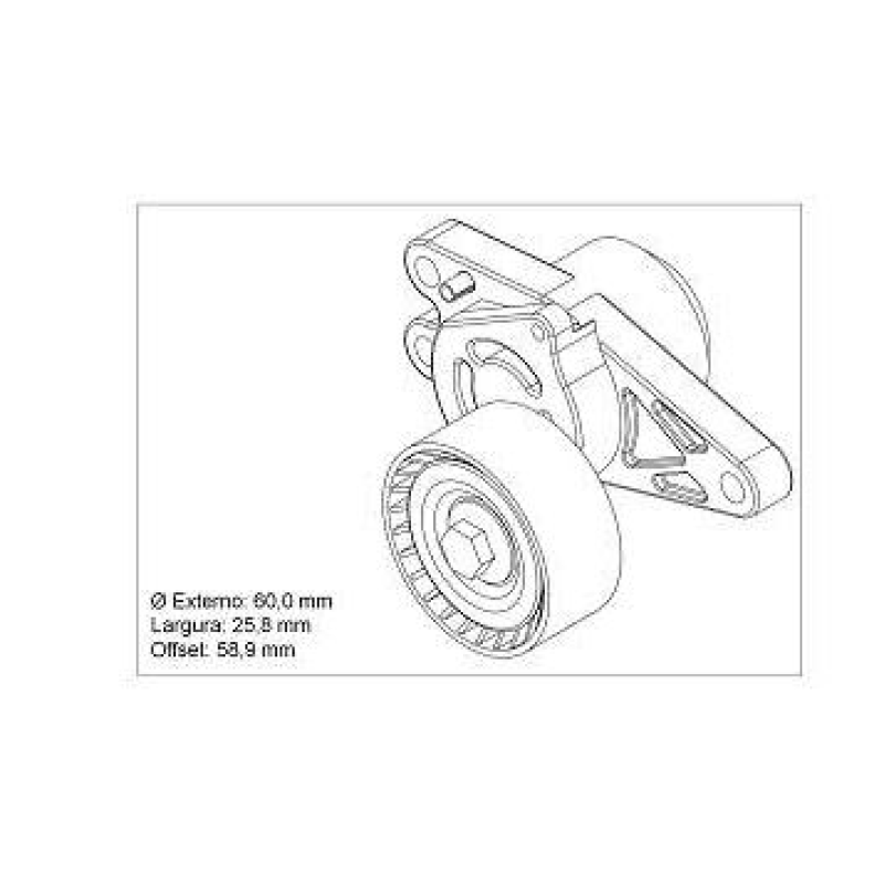 Tensor Correia Alternador