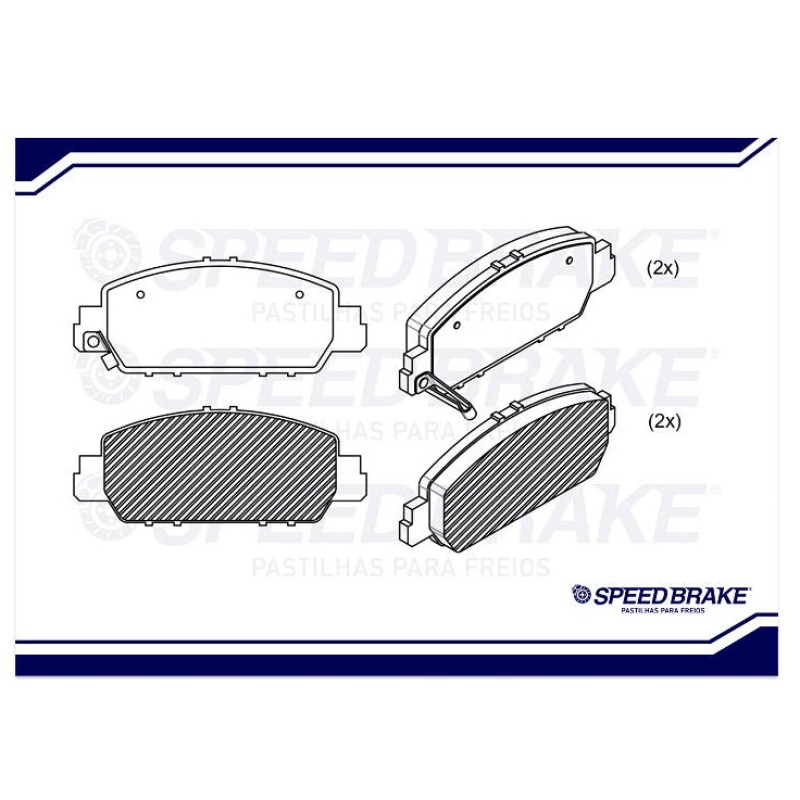 Pastilha Freio Convencional Dianteira