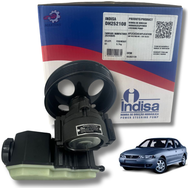 Bomba Direcao Hidraulica Gm Vectra 1996/2005