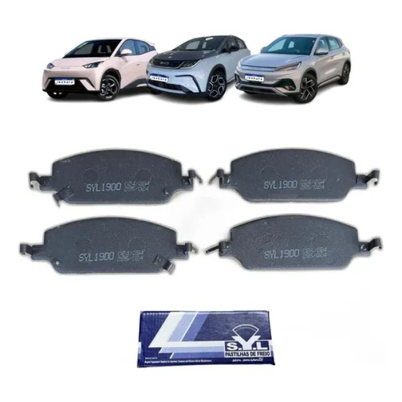 Pastilha Freio Dianteira Byd Dolphin King Yuan Pro 2023/