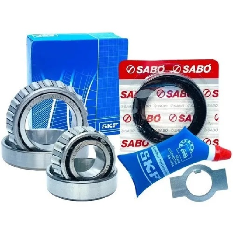 2 KITS ROLAMENTOS RODA DIANTEIRA KOMBI 1982 A 2013 SKF