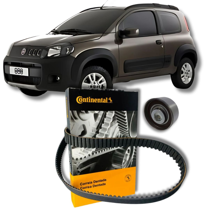 KIT CORREIA DENTADA TENSOR UNO EVO 2011 2012 2013 2015 TDOS