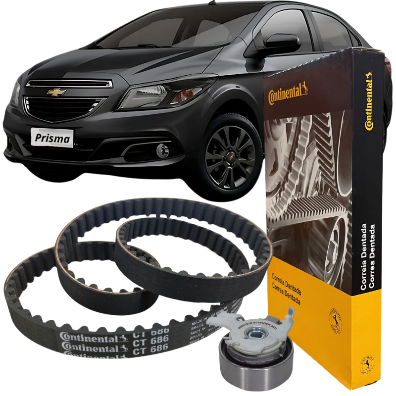 KIT CORREIA DENTADA E TENSOR CORSA/CLASSIC 1.0 VHC