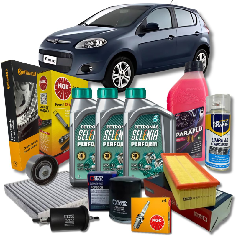 KIT REVISAO FIAT NOVO PALIO 1.0 ATTRACTIVE SELENIA 5W30