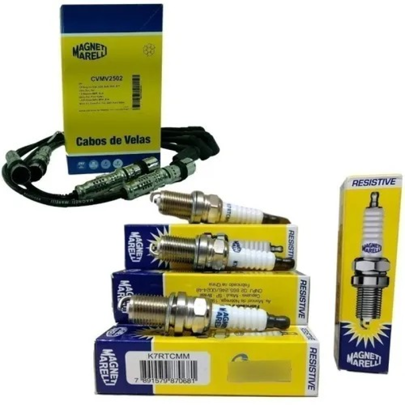 GOL 1.0 FLEX G4 G5 2006... JOGO CABO E VELA ORIGINAL MARELLI