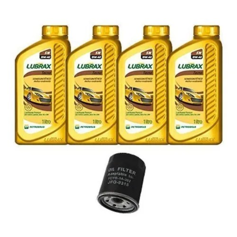 KIT TROCA DE óLEO JAC J3 S FLEX 1.5 16V 125CV - 2013