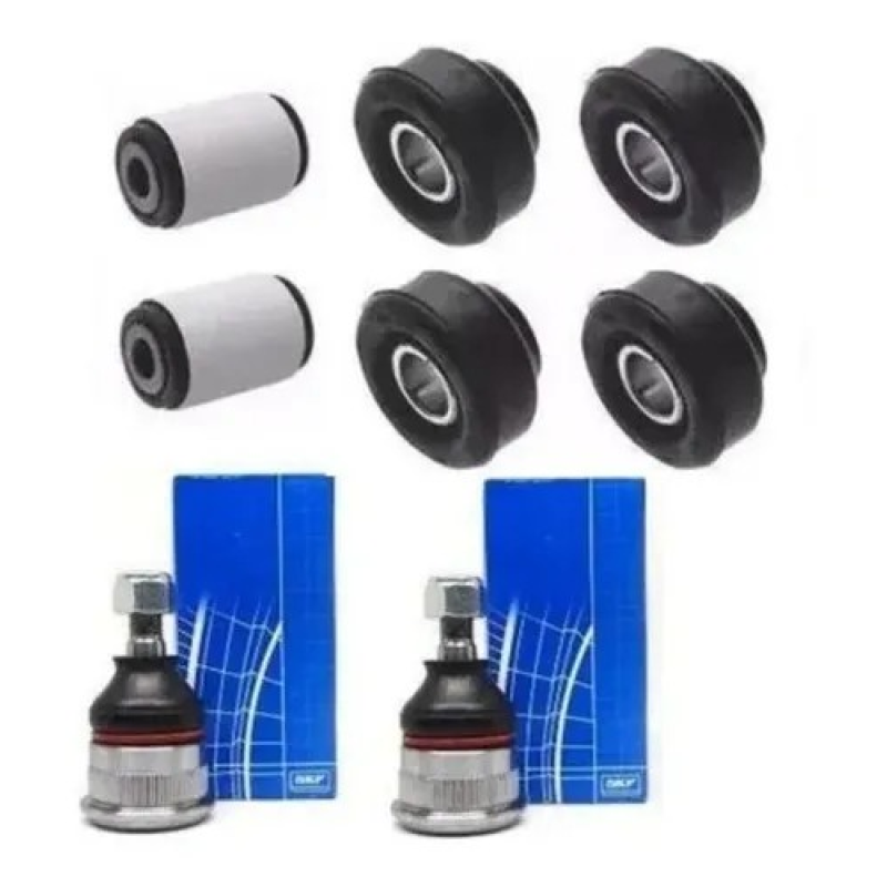 KIT PIVô BUCHAS BRACO E TENSOR FIAT UNO/MILLE 92 EM DIANTE