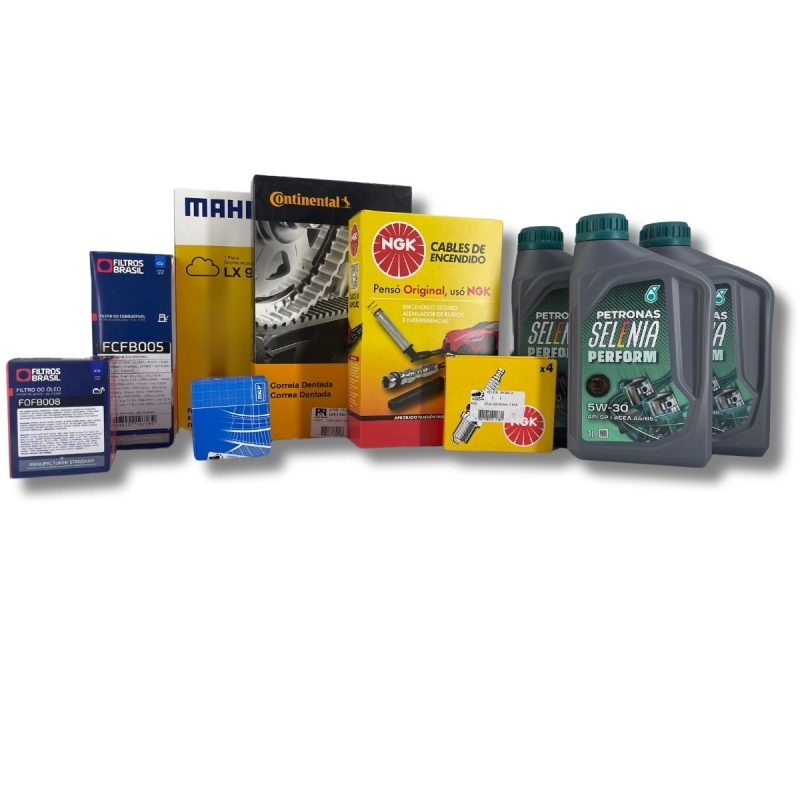 KIT REVISAO FIAT UNO MILLE FIRE/ECONOMI SELENIA 5W30 MLB-1939688925-