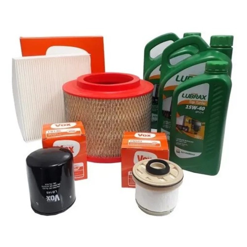 KIT TROCA DE OLEO E FILTROS TOYOTA SW4 3.0 2005/2010 8LITROS