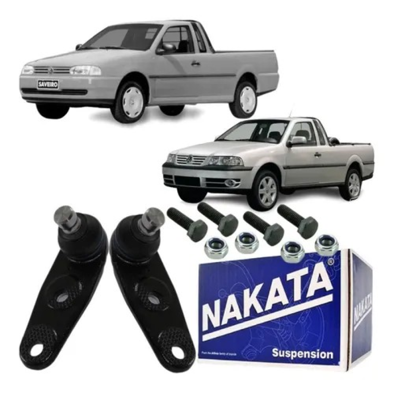 02 PIVô BANDEJA NAKATA VW GOL 1.0 8V 2005 2013