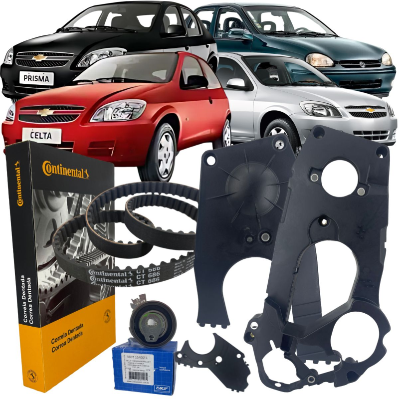 KIT CORREIA DENTADA TENSOR CAPA PROTECAO CORSA/MONTANA 1.8