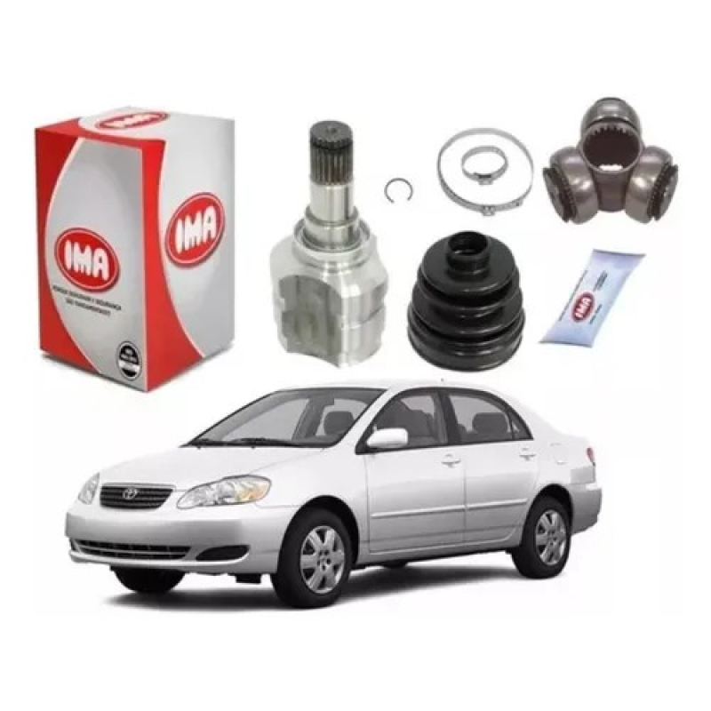 TULIPA + TRIZETA COROLLA FIELDER 2003/2008 AUTOMáTICO