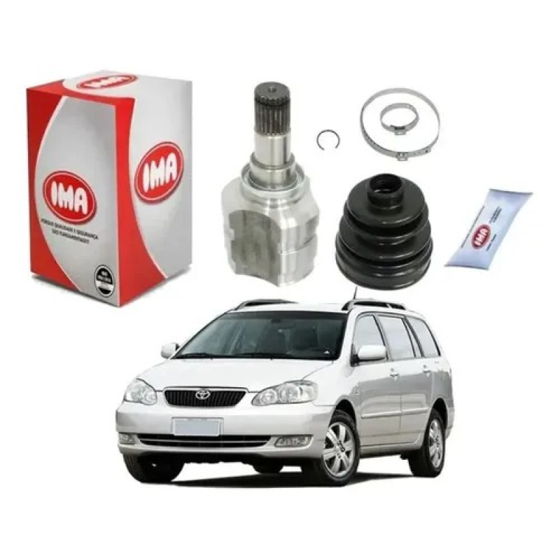 TULIPA + TRIZETA COROLLA FIELDER 2003/2008 AUTOMáTICO