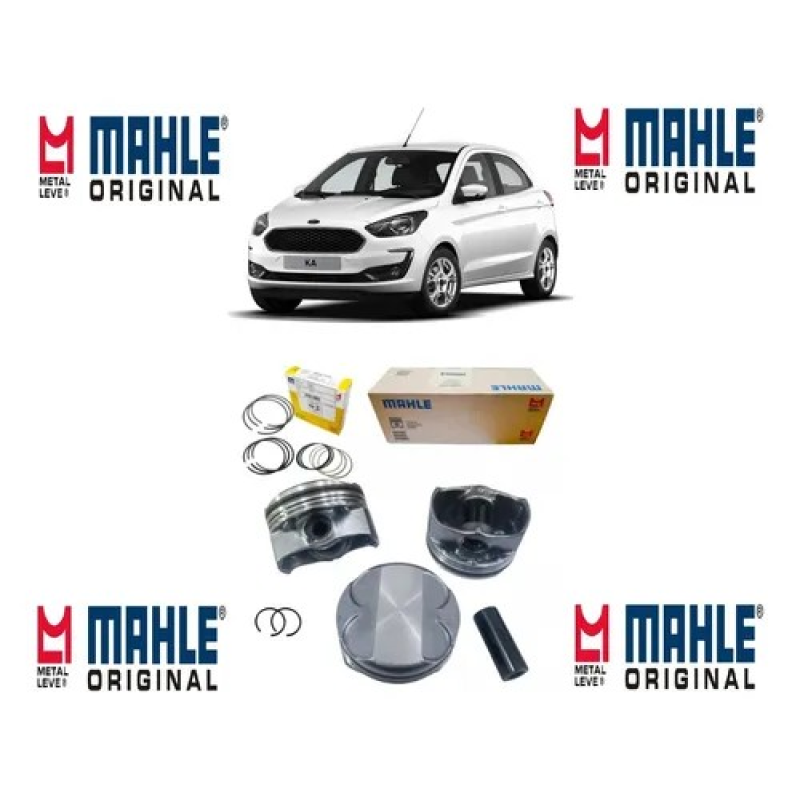 JOGOS PISTAO COM ANEL FORD KA 1.0 12V