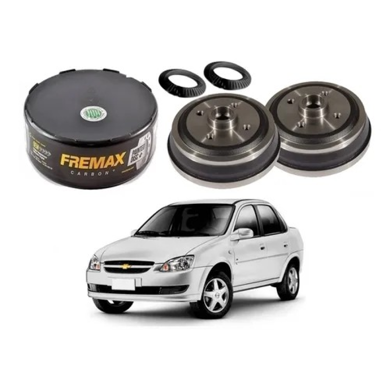PAR TAMBOR GM CORSA COM ABS CELTA PRISMA