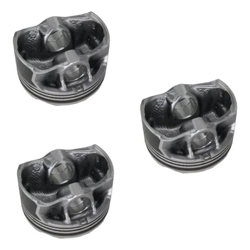 KIT PISTãO E ANéL 0,50 KWID 1.0 12V 3 CILINDROS FLEX MAHLE
