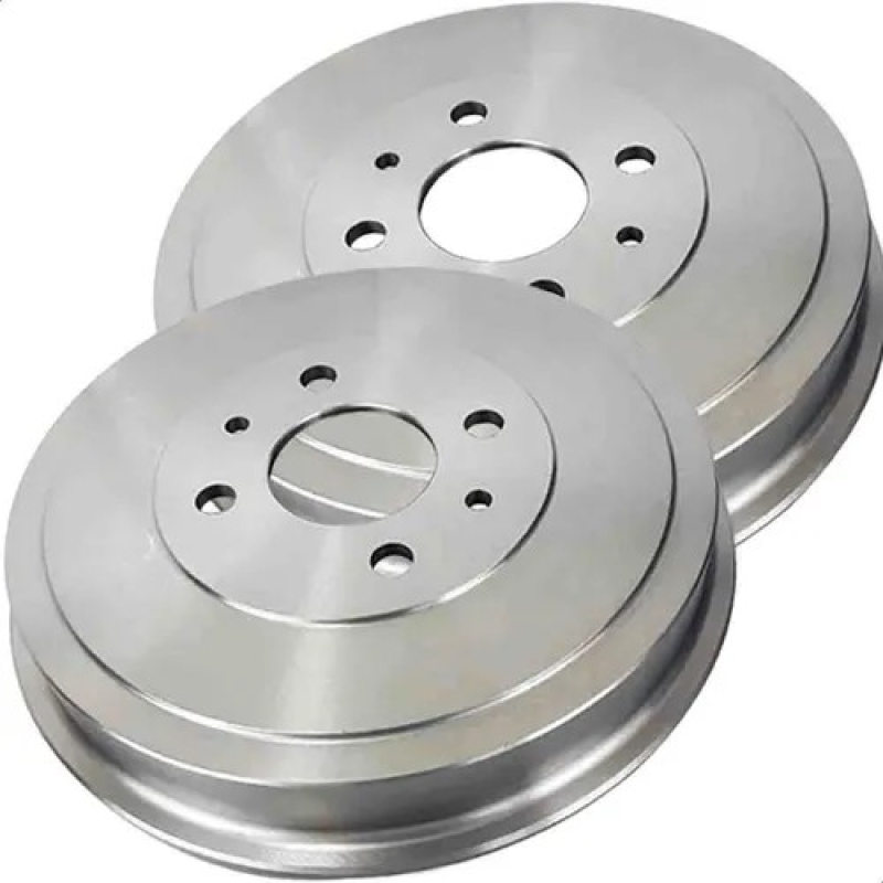PAR 2 TAMBOR DE FREIO TRASEIRO SEM CUBO BRAVA DOBLO FIORINO.NOVO KIT