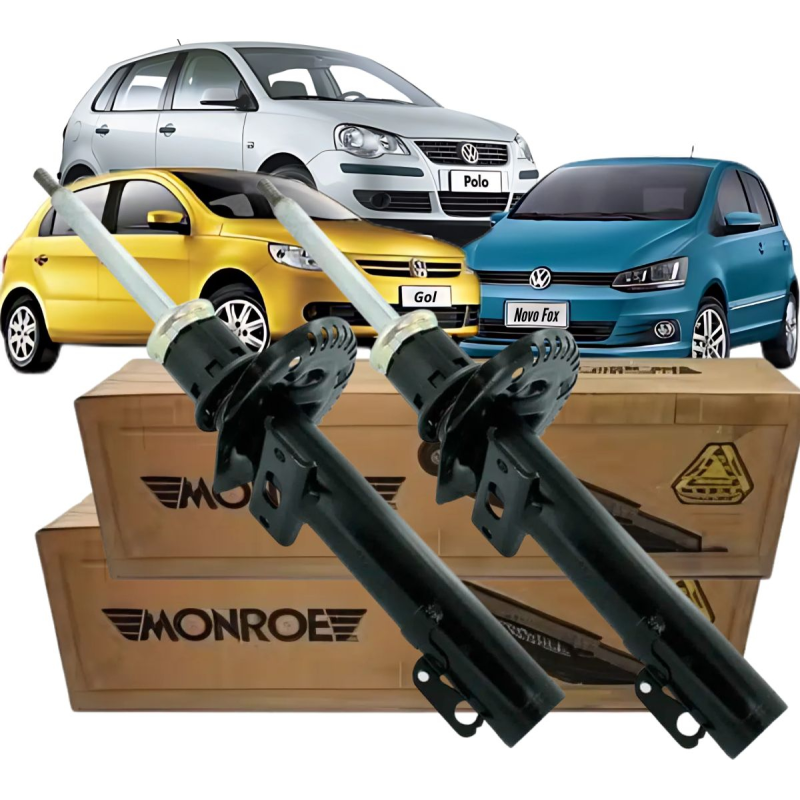 PAR AMORTECEDOR DIANTEIRO VOYAGE GOL G5 G6 G7 G8 2008 2009..