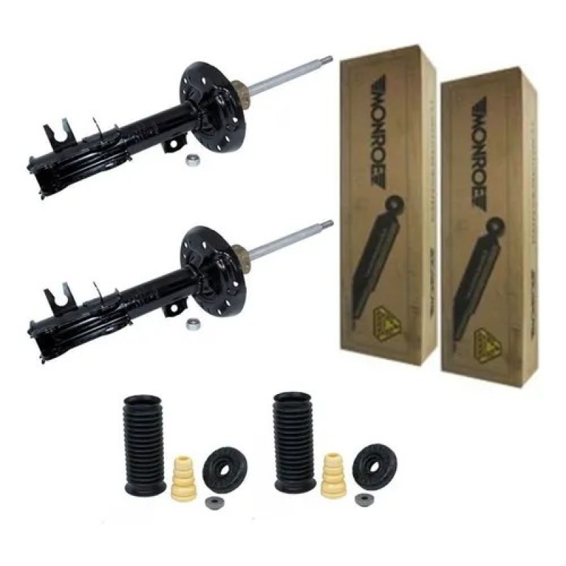 AMORTECEDOR DIANTEIRO MONROE + KIT ONIX COBALT NEW PRISMA