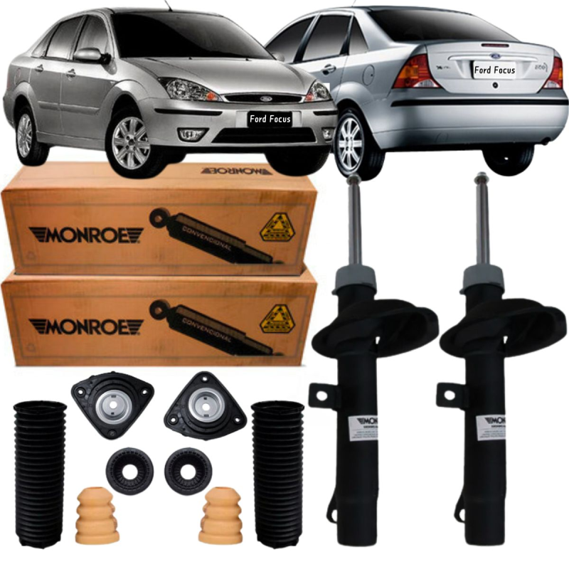 KIT AMORTECEDOR DIANTEIRO COM BATENTE