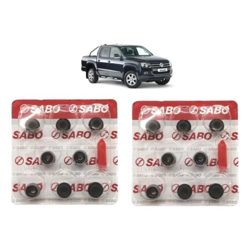 KIT RETENTOR VEDADOR VáLVULA AMAROK 2.0 16V 2010/ SABó