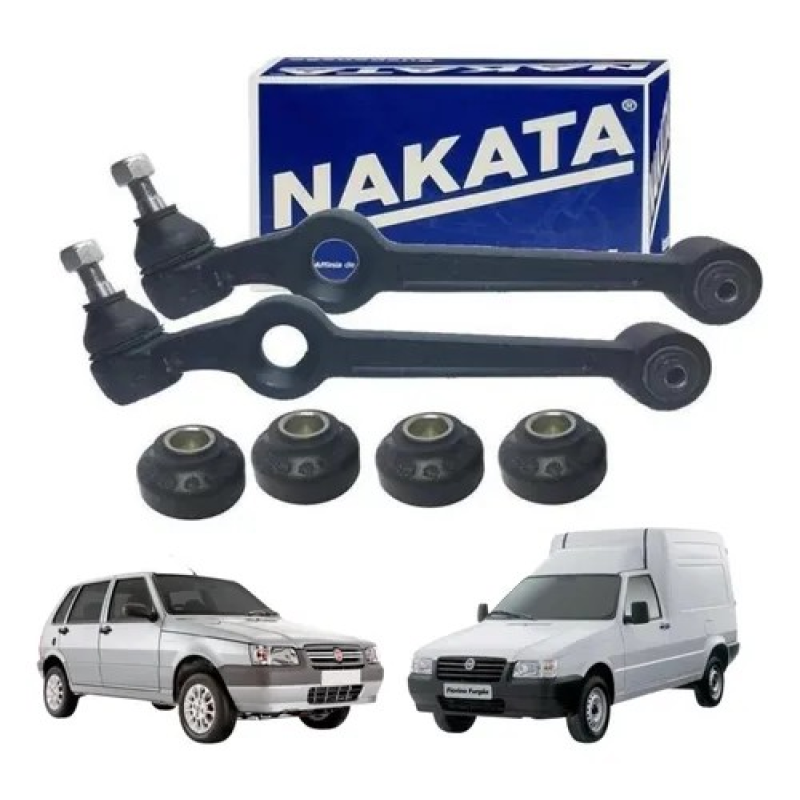 PAR BRAçO OSCILANTE UNO FIORINO COM BUCHAS NBJ4001P