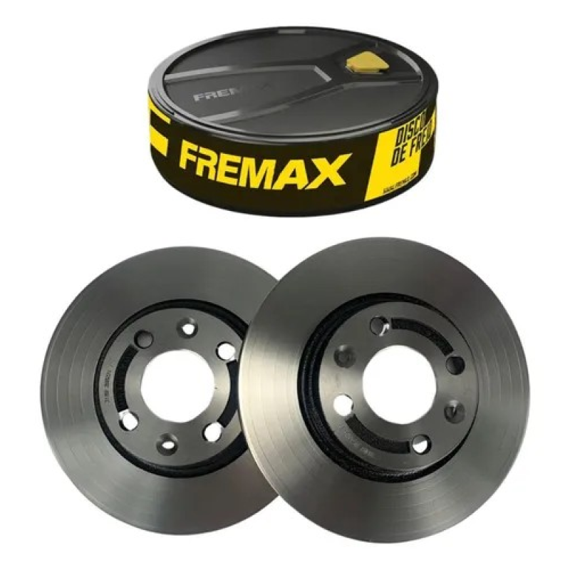 PAR DISCO DE FREIO DIANTEIRO SANDERO LOGAN ORIGINAL FREMAX