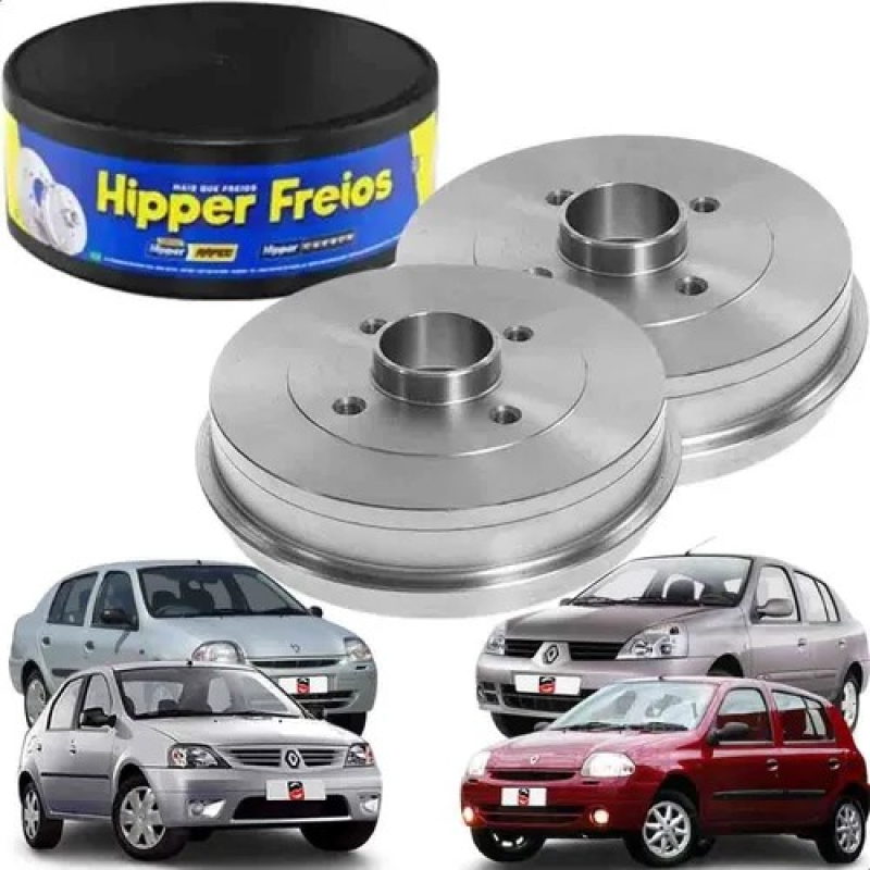 TAMBOR FREIO RENAULT CLIO 98/