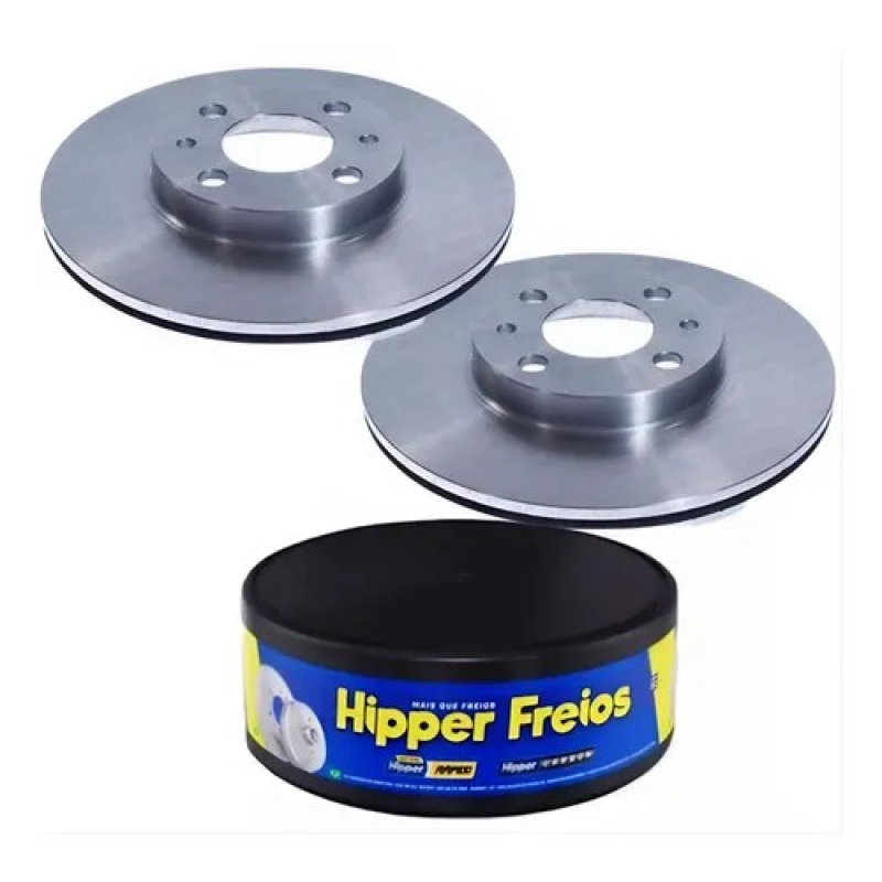 DISCO FREIO DIANTEIRO VENTILADO S/ CUBO 257MM 4 FUROS