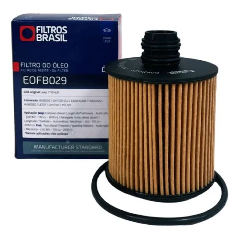 KIT REVISAO TROCA óLEO 5W30 TORO COMPASS RENEGADE DIESEL 2.0